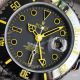 Swiss Copy Rolex Blaken Submariner Watch Gold Markers 904L Steel 40mm (2)_th.jpg
